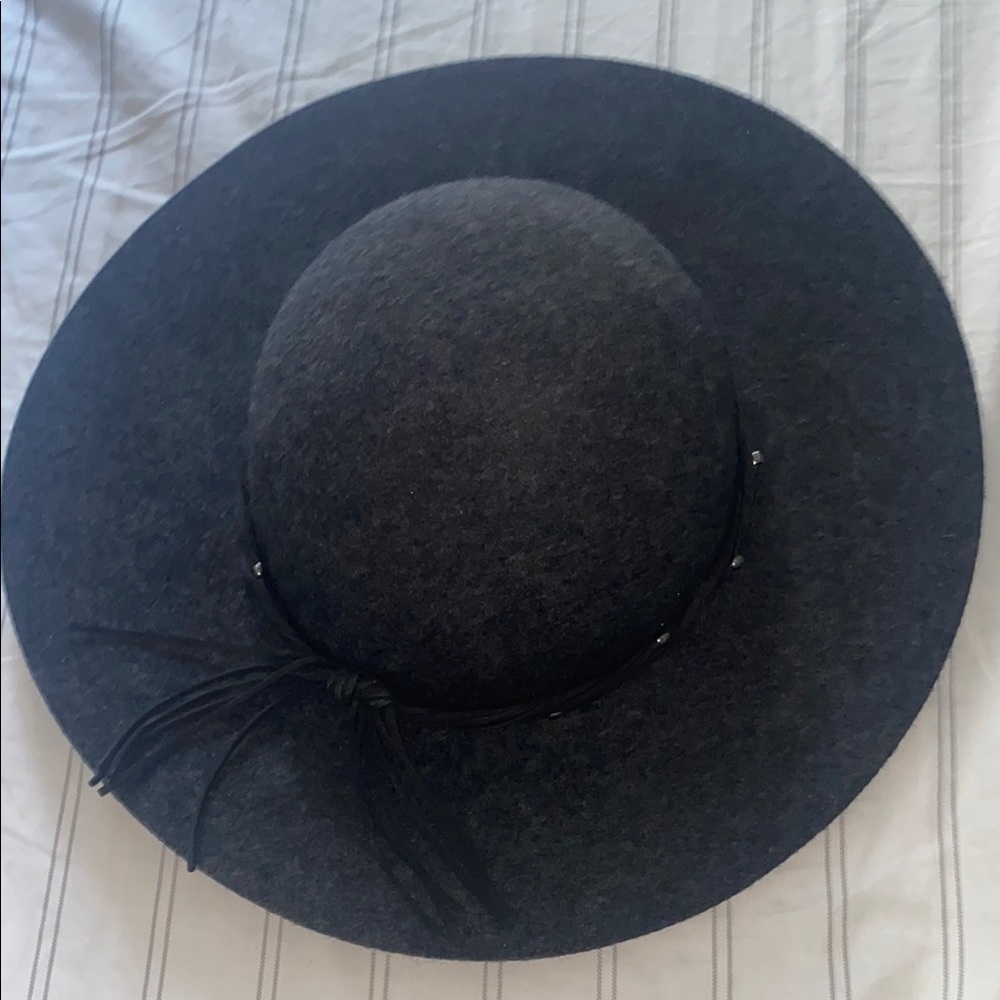 Lucky Brand Black floppy Hat